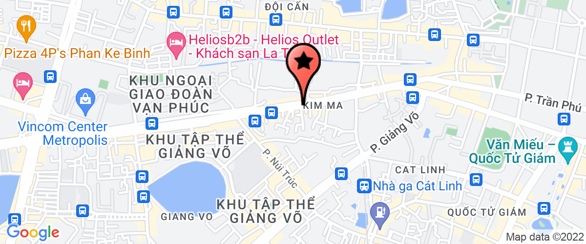 Bản đồ đến địa chỉ Công Ty TNHH Xây Dựng Địa ốc Thăng Long