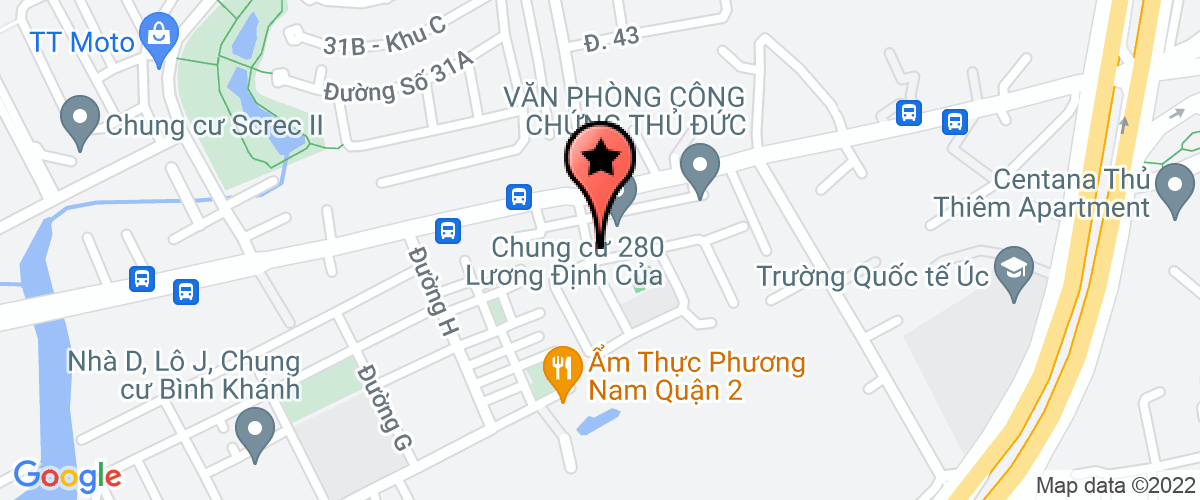 Bản đồ đến địa chỉ Công Ty Cổ Phần Đông Đô Sài Gòn Land