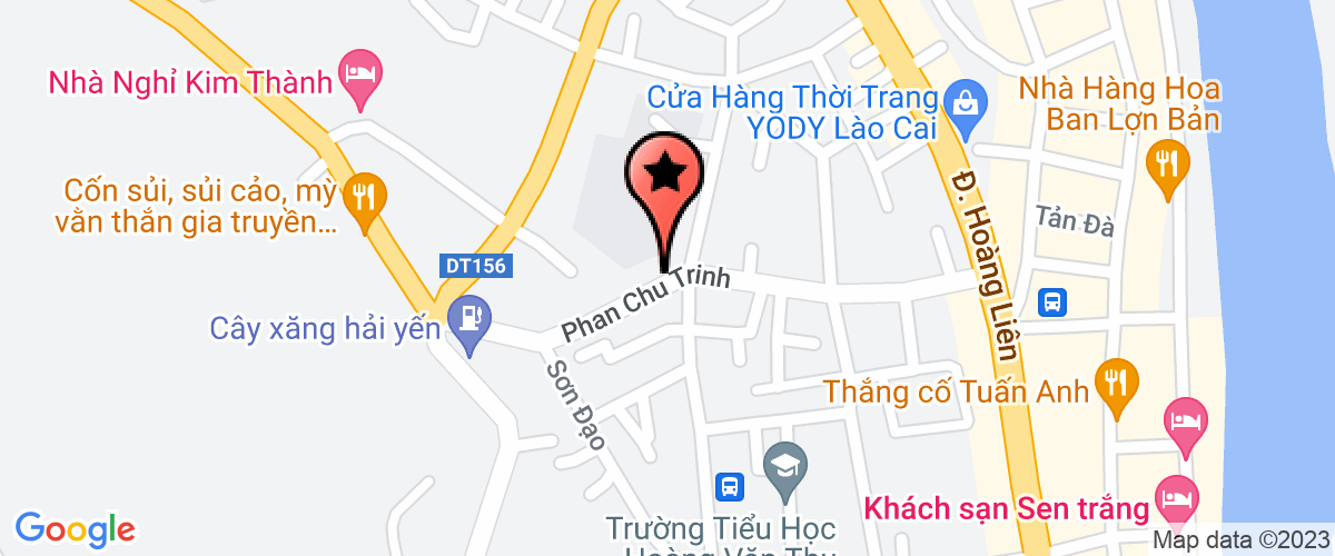Bản đồ đến địa chỉ Chi Nhánh Công Ty TNHH Truyền Hình Cáp Saigontourist - Tỉnh Lào Cai