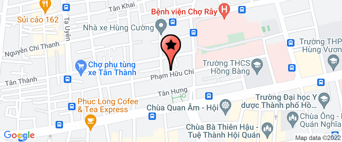 Bản đồ đến địa chỉ Công Ty TNHH Sản Xuất - Thương Mại - Dịch Vụ Xuất Nhập Khẩu Quảng Châu