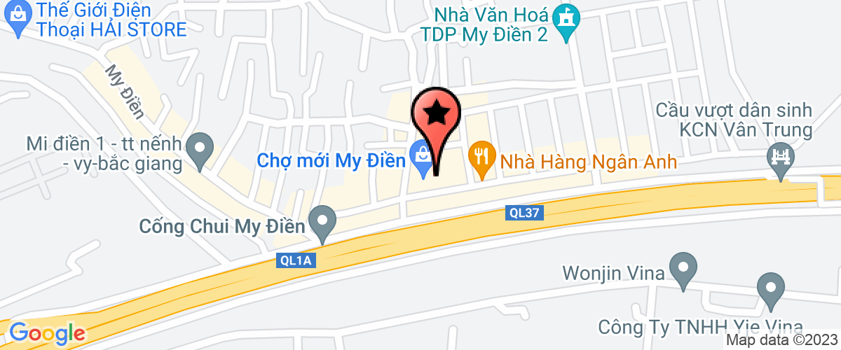 Bản đồ đến địa chỉ Công Ty TNHH Thương Mại Vật Liệu Xây Dựng Yue Mei