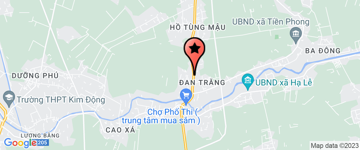 Bản đồ đến địa chỉ UBND xã Hồng Vân