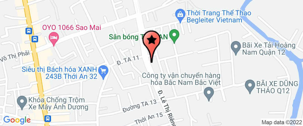 Bản đồ đến địa chỉ Công Ty TNHH Thương Mại Dịch Vụ Vận Tải Minh Khôi Khang