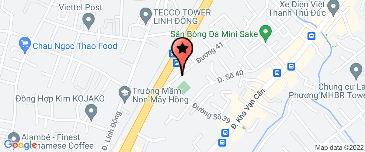 Bản đồ đến địa chỉ Công Ty TNHH Ninh Phú Hòa