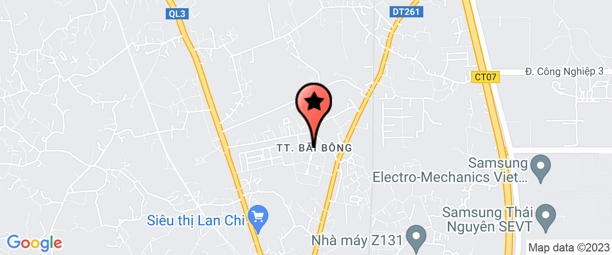Bản đồ đến địa chỉ Trường mầm non thị trấn Bãi Bông