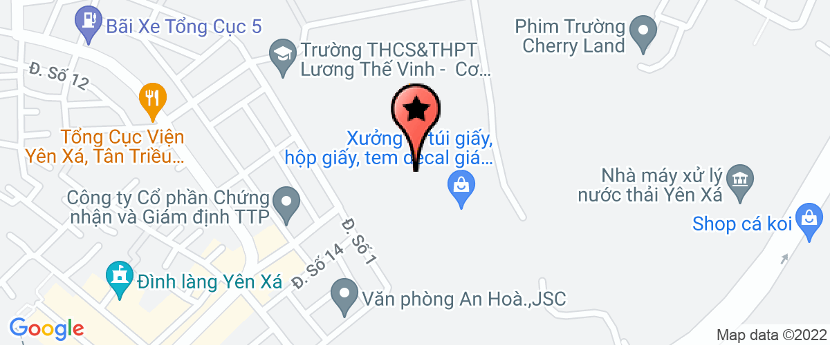 Bản đồ đến địa chỉ Công Ty TNHH Phát Triển Giáo Dục Sts Hà Nội