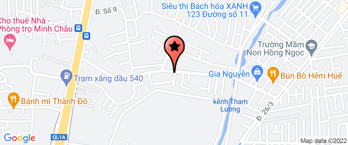 Bản đồ đến địa chỉ Công Ty TNHH Dịch Vụ Bảo Vệ Quang Trung Việt Nam