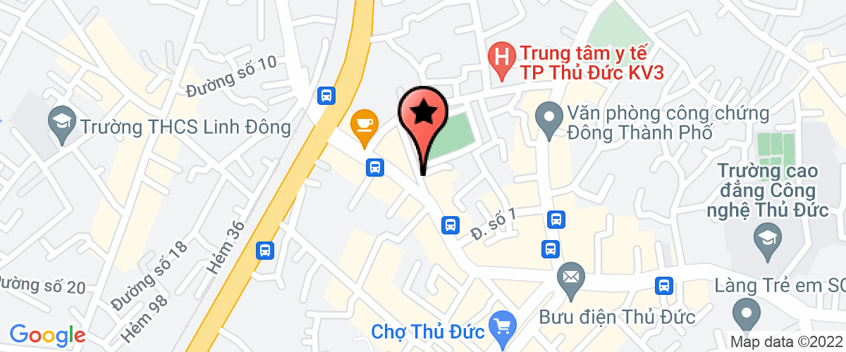 Bản đồ đến địa chỉ Công Ty TNHH Dịch Vụ Du Lịch Vận Tải Thái Long Vân