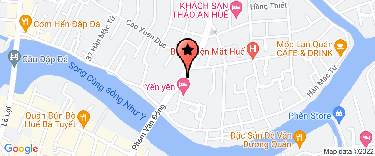 Bản đồ đến địa chỉ Công Ty Trách Nhiệm Hữu Hạn Khách Sạn Trường Phú