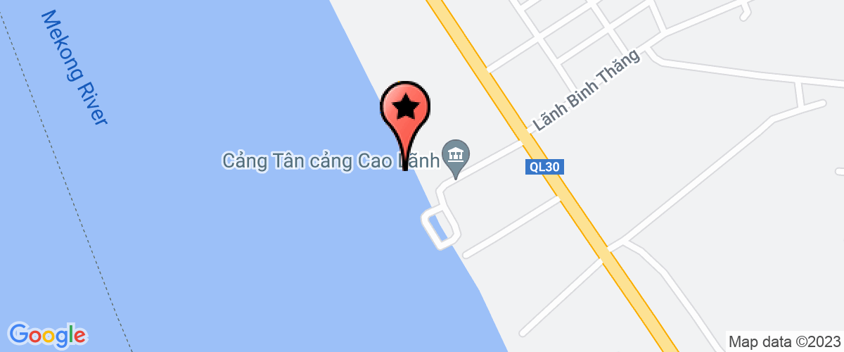 Bản đồ đến địa chỉ Công Ty Cổ Phần Khai Thác Cảng SAIGON SHIPMARIN-Đồng Tháp