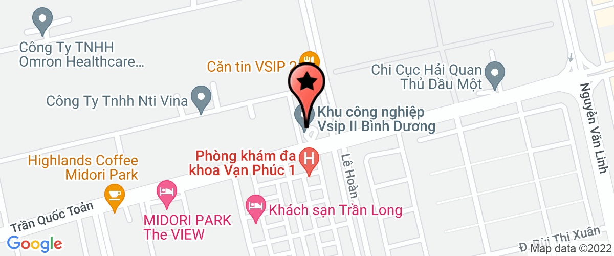 Bản đồ đến địa chỉ Công Ty TNHH In Bao Bì Giấy Vĩnh Phú