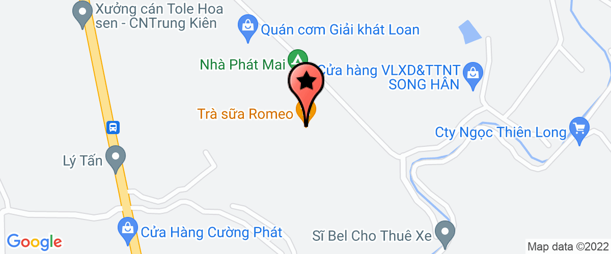Bản đồ đến địa chỉ Công Ty TNHH Vương Ký
