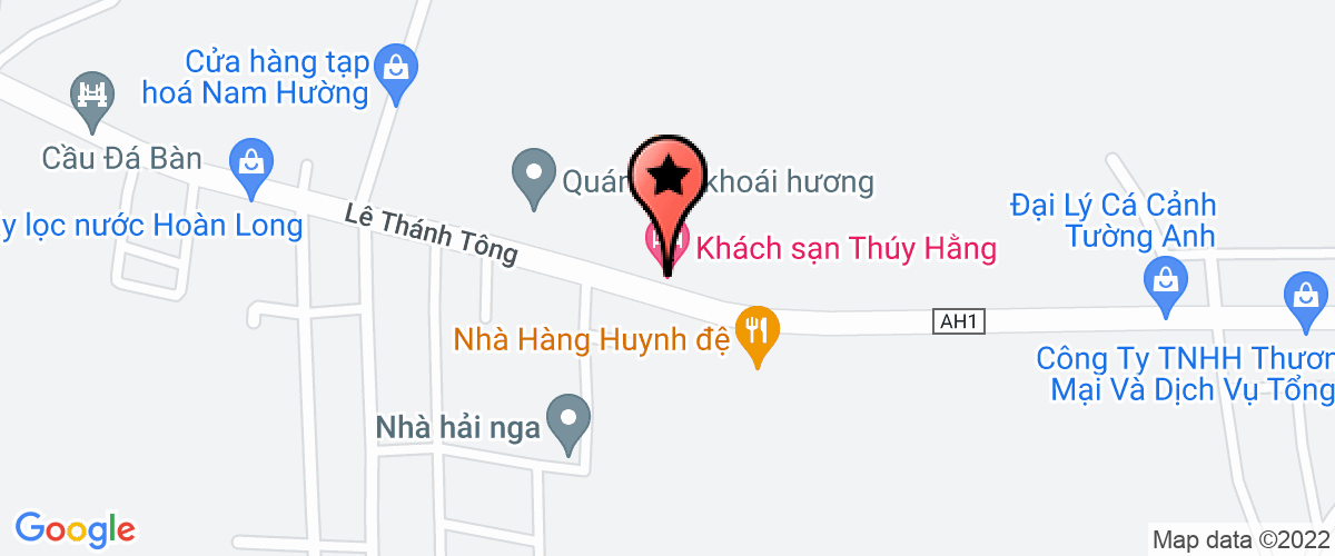 Bản đồ đến địa chỉ Công ty Hữu Hạn Cổ phần Kỹ thuật công trình CISDI-Văn phòng điều hành tại tỉnh Hà Tĩnh
