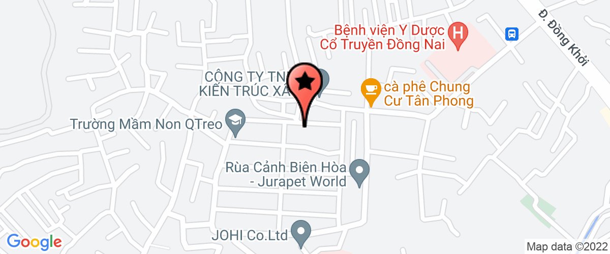 Bản đồ đến địa chỉ Công Ty TNHH Xây Dựng Thương Mại Mê Kông Đồng Nai