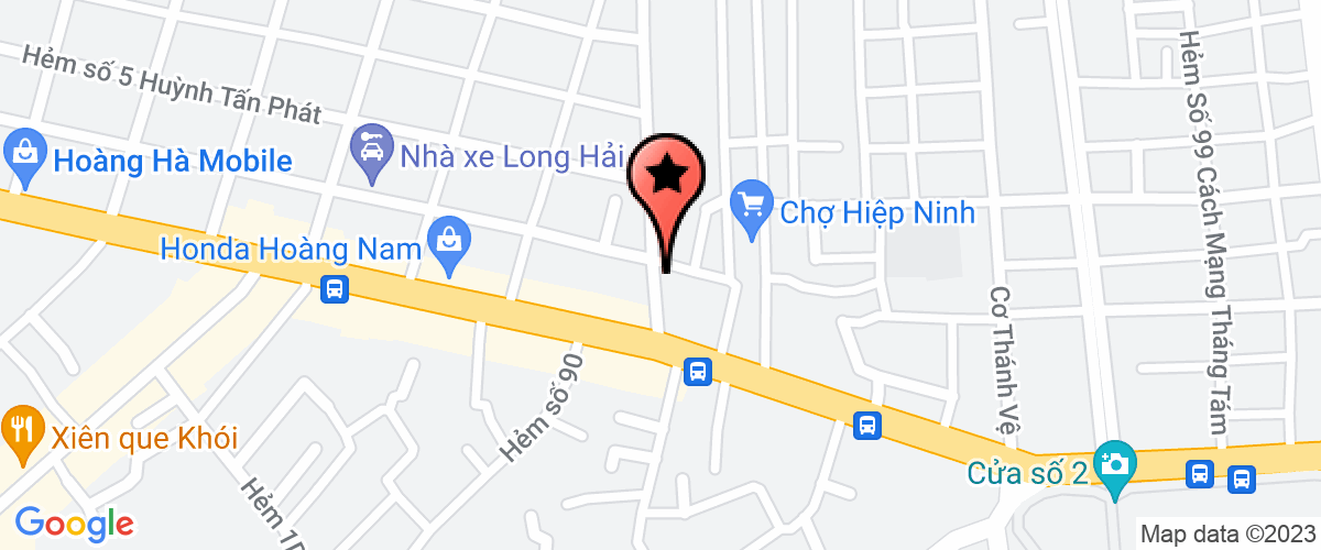Bản đồ đến địa chỉ Công Ty TNHH Thương Mại Dịch Vụ Hùng Phi Long