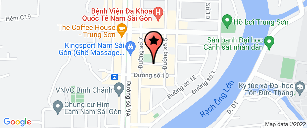Bản đồ đến địa chỉ Công Ty TNHH Thương Mại Và Xây Dựng Thiên Đăng Decor
