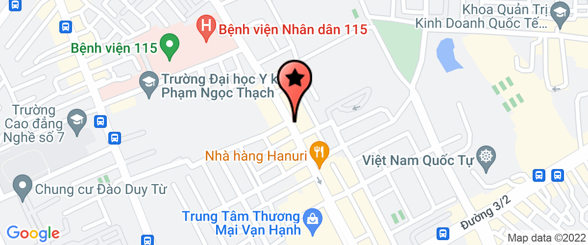 Bản đồ đến địa chỉ Công Ty TNHH Hân Beauty Center