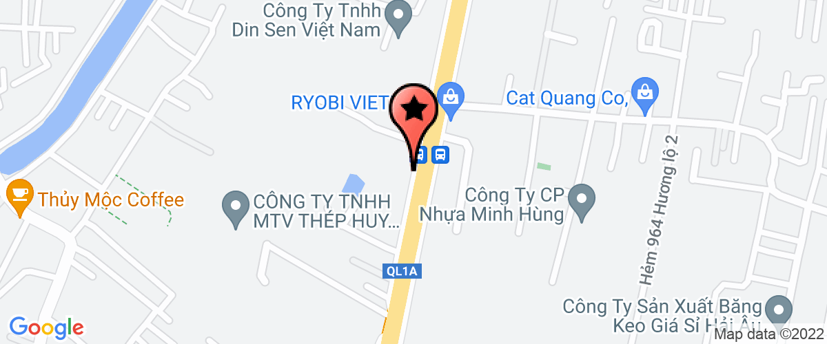 Bản đồ đến địa chỉ Công Ty TNHH Công Nghệ Sản Xuất Ngoại Thất Cát Tường