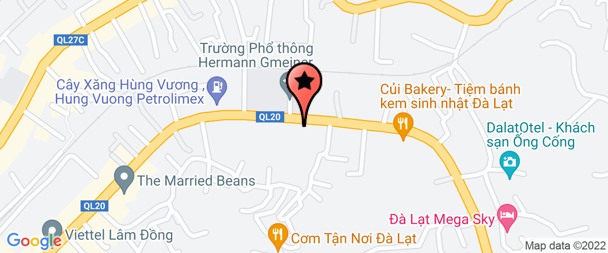 Bản đồ đến địa chỉ Công Ty TNHH Nông Nghiệp Kwang Yang Đà Lạt