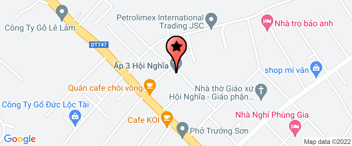 Bản đồ đến địa chỉ Công Ty TNHH Sản Xuất Thương Mại Anh Hoa