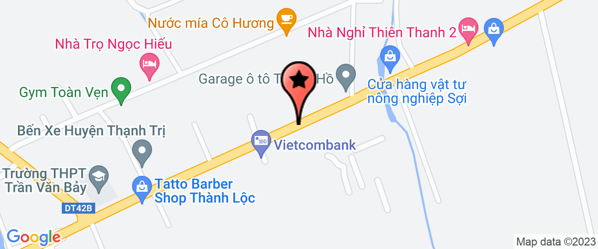 Bản đồ đến địa chỉ Chi Nhánh Công Ty TNHH Đầu Tư Và Du Lịch Hoa Sen Tại Thạnh Trị