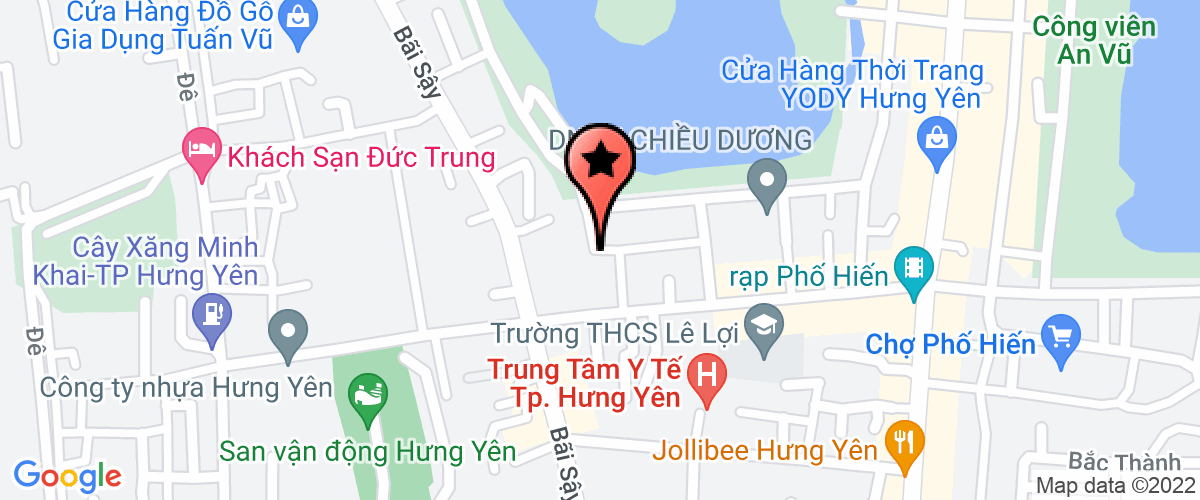 Bản đồ đến địa chỉ Công Ty TNHH Hoàng Dương Hưng Yên