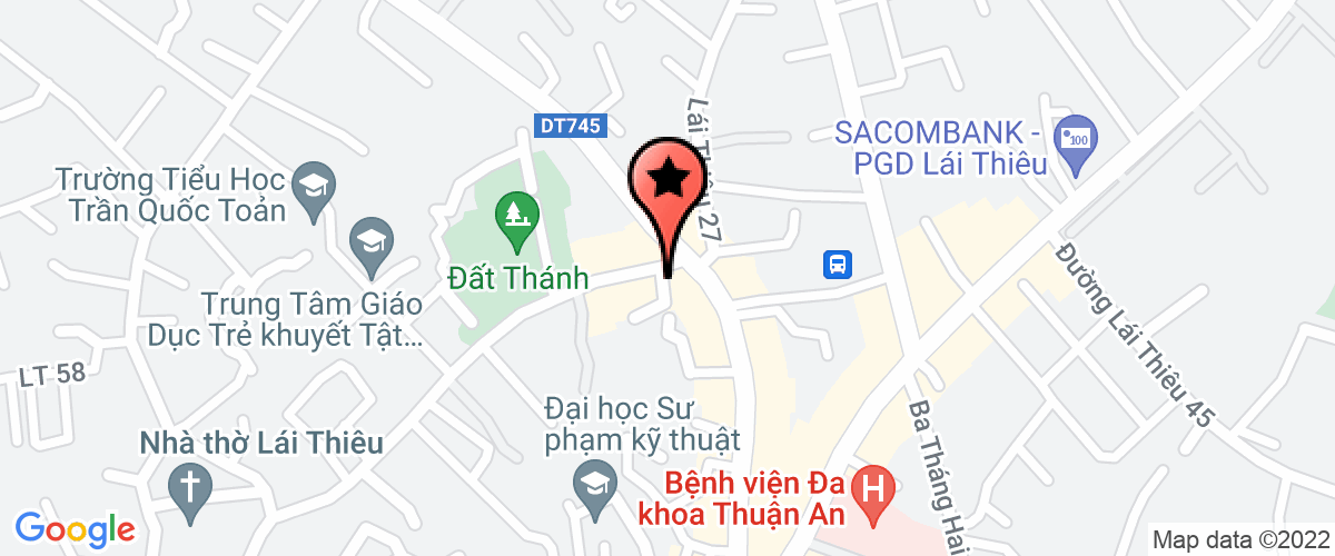 Bản đồ đến địa chỉ Công Ty TNHH Dari