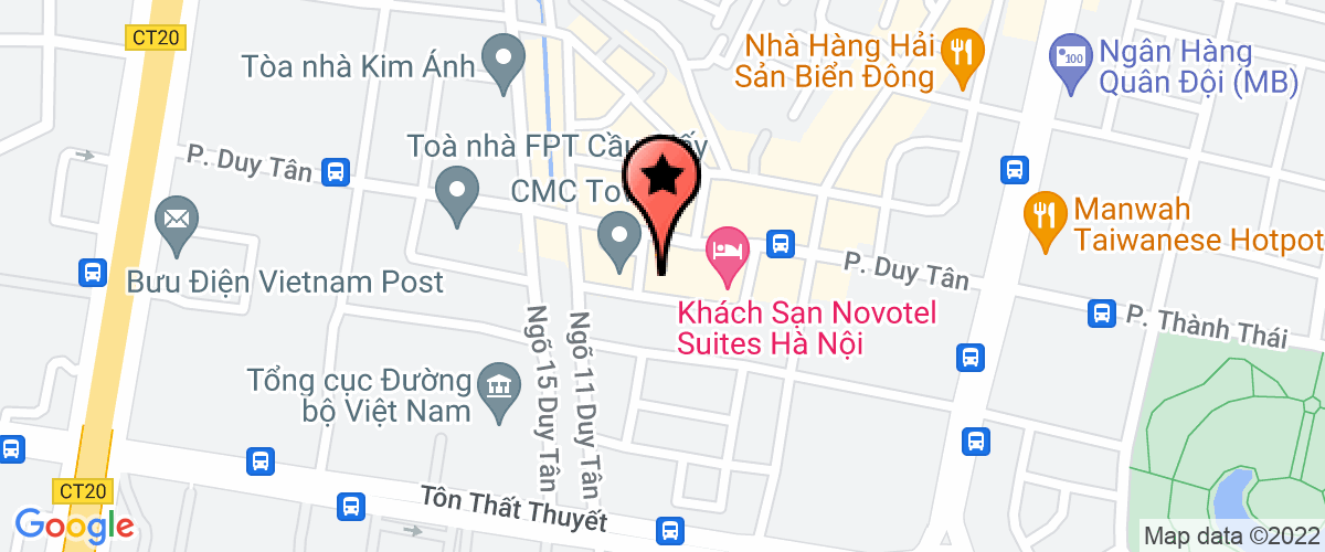 Bản đồ đến địa chỉ Công Ty Cổ Phần Ht Nguyễn