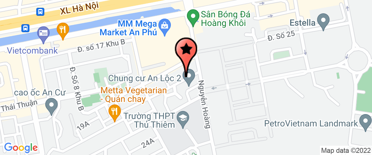 Bản đồ đến địa chỉ Công Ty TNHH Tư Vấn Phát Triển Quang An