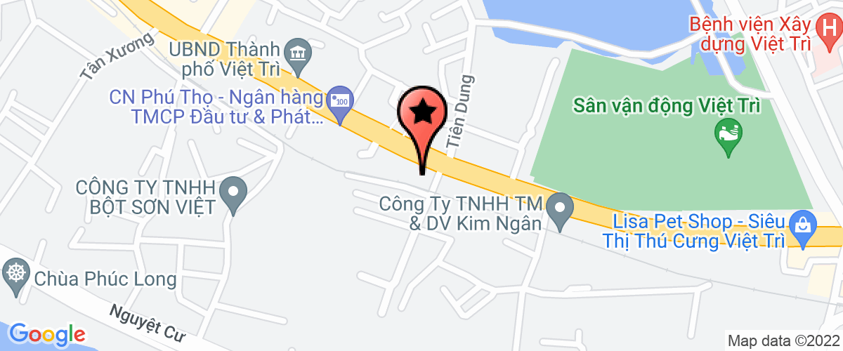 Bản đồ đến địa chỉ Văn phòng công chứng Phú Thọ