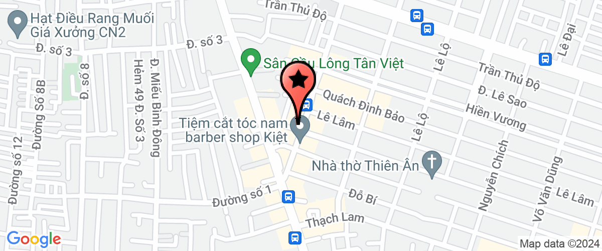 Bản đồ đến địa chỉ Công Ty TNHH Thương Mại Dịch Vụ Xuất Nhập Khẩu Toàn Thịnh Phát
