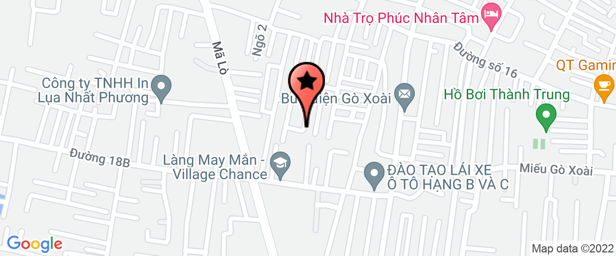 Bản đồ đến địa chỉ Công Ty TNHH Xây Dựng Công Nghệ Môi Trường Thiện Vinh