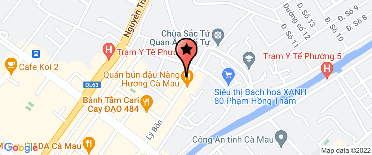 Bản đồ đến địa chỉ Văn phòng công chứng Minh Hải