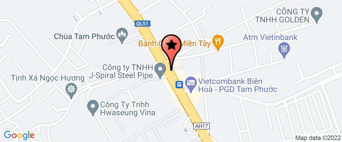 Bản đồ đến địa chỉ Công Ty TNHH Nhựa Công Nghiệp Hà Hưng Thịnh