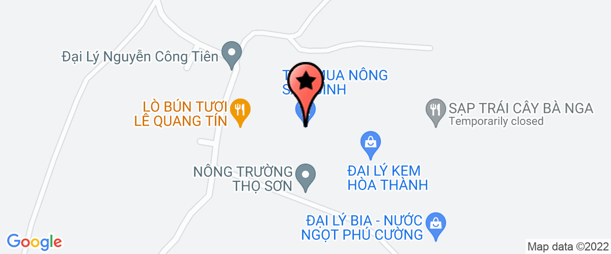 Bản đồ đến địa chỉ Công Ty TNHH Một Thành Viên Thương Mại Dịch Vụ Hồng ánh