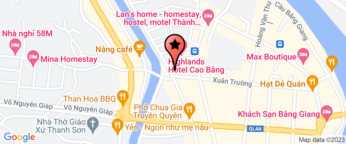Bản đồ đến địa chỉ Chi Nhánh Công Ty Cổ Phần Thương Mại Dịch Vụ Và Xuất Nhập Khẩu Hải Phòng Tại Tỉnh Cao Bằng