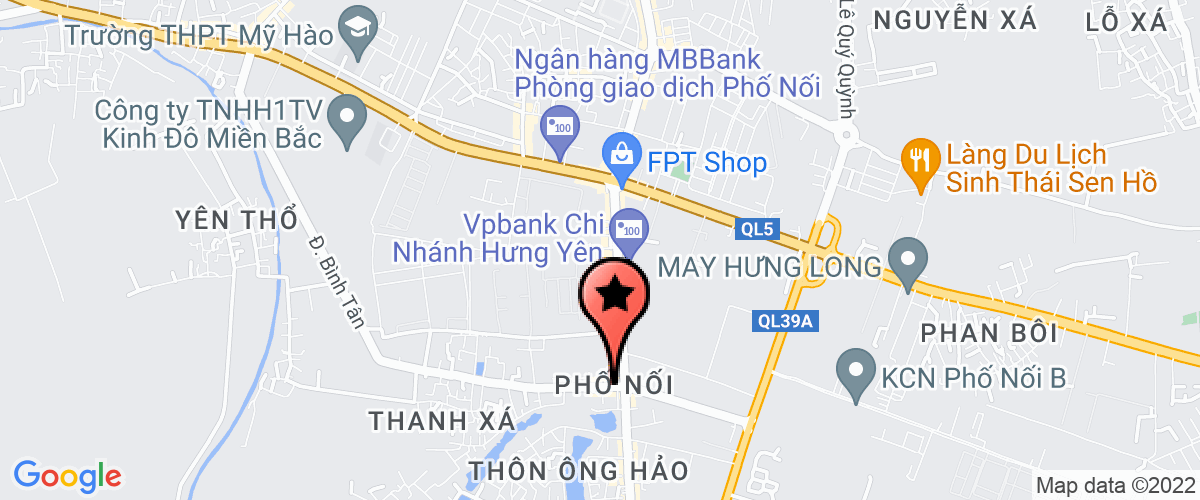 Bản đồ đến địa chỉ Công Ty TNHH Công Nghiệp Cơ Khí Chính Xác Việt Nam