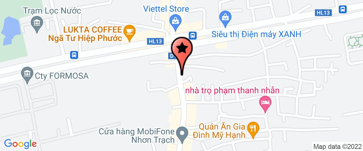 Bản đồ đến địa chỉ Công ty TNHH Sun Yad Việt Nam Technology