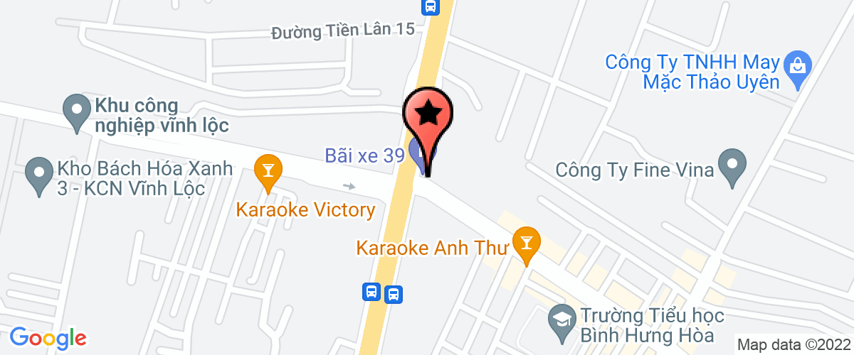 Bản đồ đến địa chỉ Công Ty TNHH Dịch Vụ Du Lịch Nhà Hàng Thùy Trang