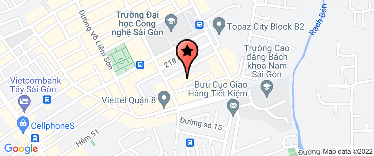 Bản đồ đến địa chỉ Công Ty TNHH Thương Mại - Dịch Vụ Du Lịch Hành Trình Sống Động