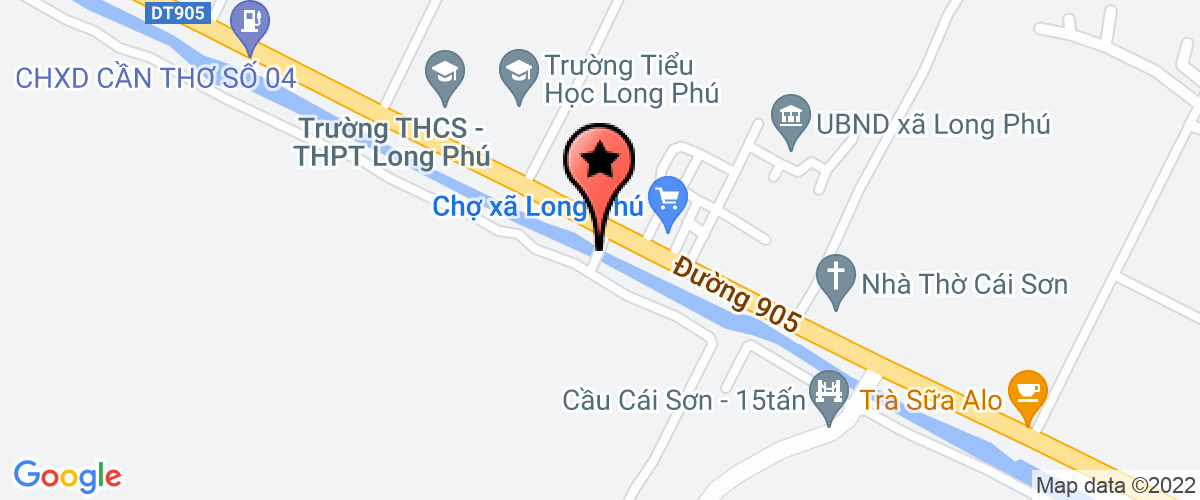 Bản đồ đến địa chỉ Chi Nhánh Công Ty TNHH Đầu Tư Xăng Dầu Miền Nam – Trạm Xăng Dầu Phú Thịnh