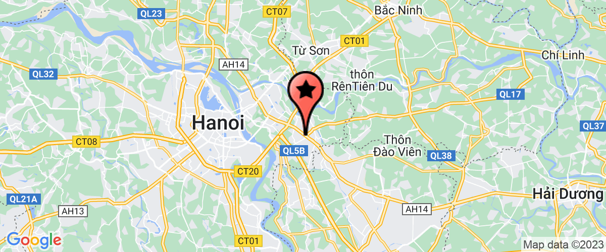 Bản đồ đến địa chỉ Chi Nhánh Công Ty Cổ Phần Thực Phẩm Hồng Phú Tại Hà Nội