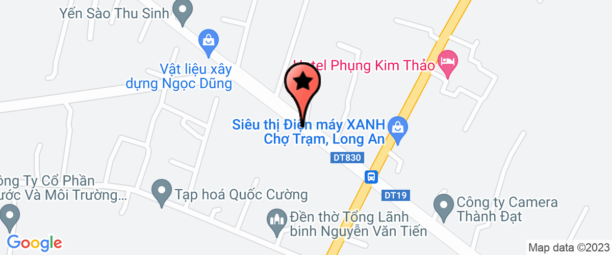 Bản đồ đến địa chỉ Công Ty TNHH Long Phụng Năm Sao