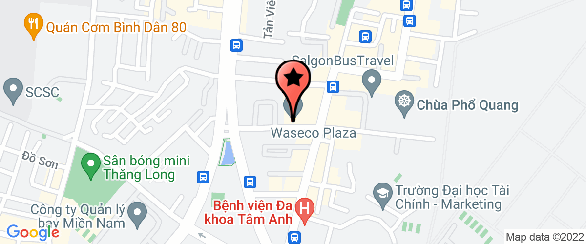 Bản đồ đến địa chỉ Công Ty TNHH Một Thành Viên Khí Hóa Lỏng Việt Nam - Văn Phòng Đại Diện Tại Thành Phố Hồ Chí Minh
