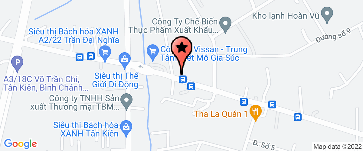 Bản đồ đến địa chỉ Công Ty TNHH TM Và DV Giải Trí Điện Tử 999