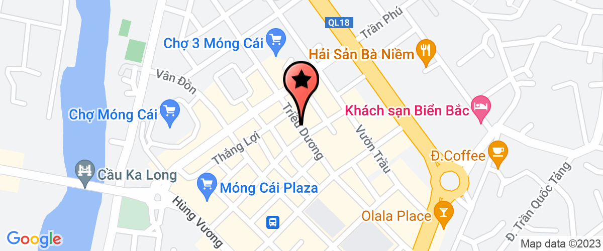 Bản đồ đến địa chỉ Công Ty TNHH Thương Mại Và Dịch Vụ Thanh Thúy Móng Cái