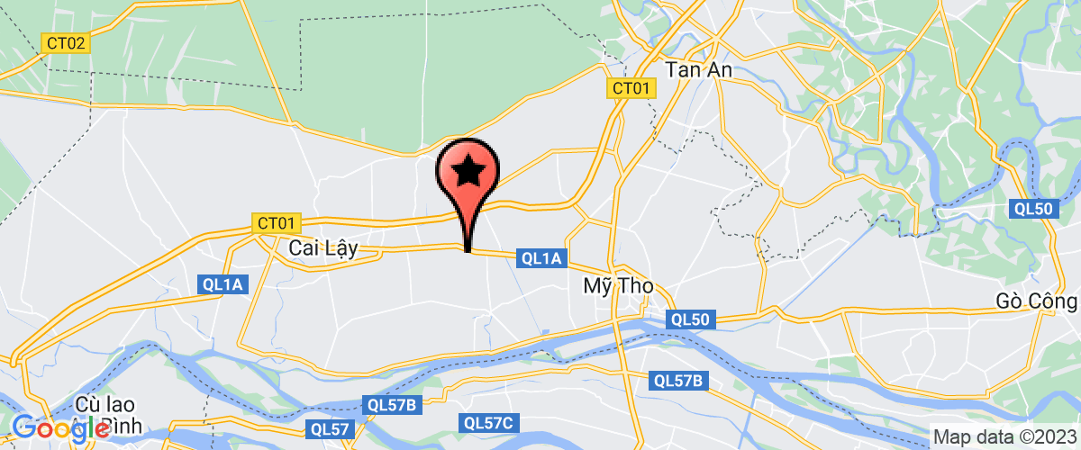 Bản đồ đến địa chỉ Công Ty TNHH Tổng Công Ty Hoà Bình Minh- Chi Nhánh Tiền Giang