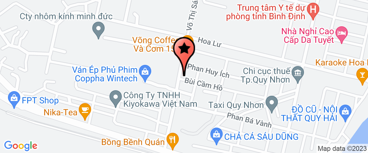 Bản đồ đến địa chỉ Công Ty Trách Nhiệm Hữu Hạn Trình Mạnh