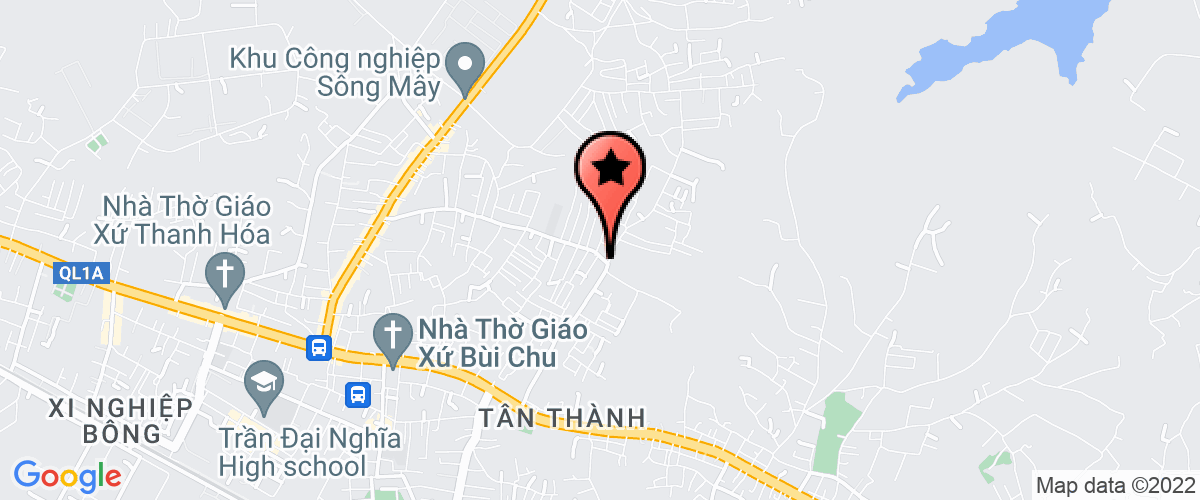 Bản đồ đến địa chỉ Công Ty TNHH Supership Đồng Nai