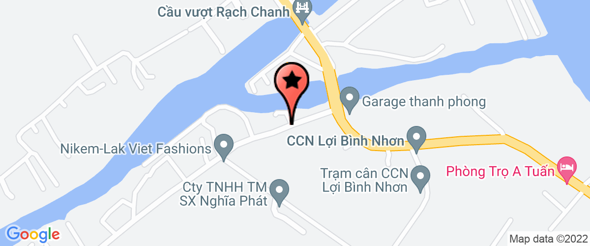 Bản đồ đến địa chỉ Công Ty TNHH Một Thành Viên Ngôi Sao Vàng Long An